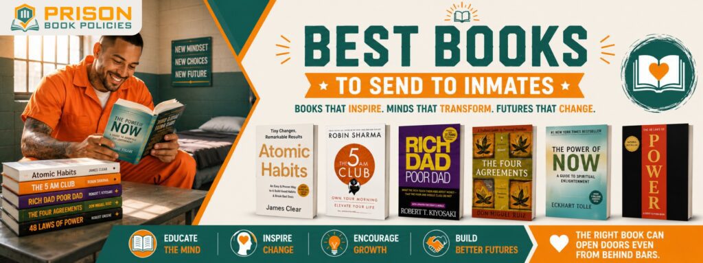 Best Books to Send to Inmates: Top Picks for Family and Friends