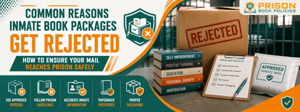 Common Reasons Inmate Book Packages Get Rejected - How to Ensure Your Mail Reaches Prison Safely
