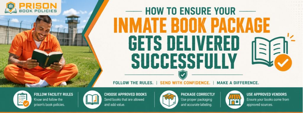 How to Ensure Your Inmate Book Package Gets Delivered Successfully