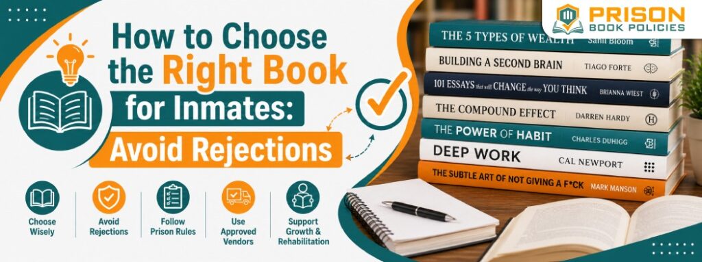 How to Choose the Right Book for Inmates: Avoid Rejections