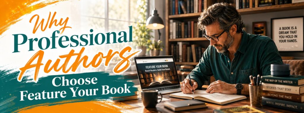 Why Professional Authors Choose Feature Your Book