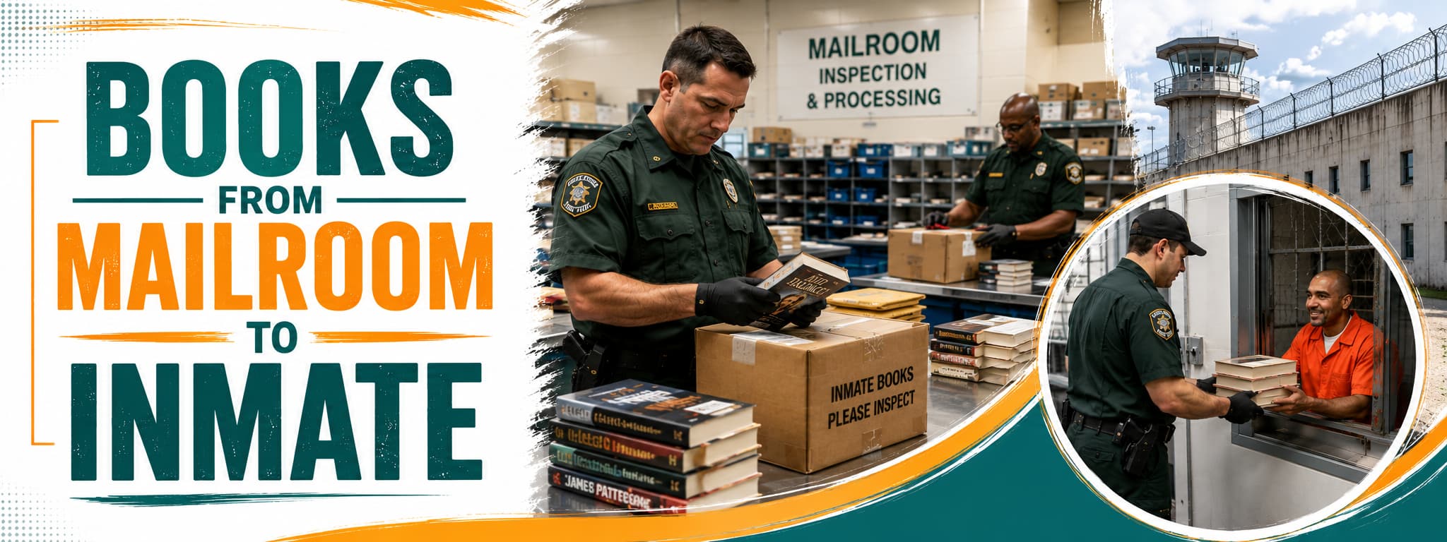How Prison Mailrooms Process Books Before They Reach an Inmate