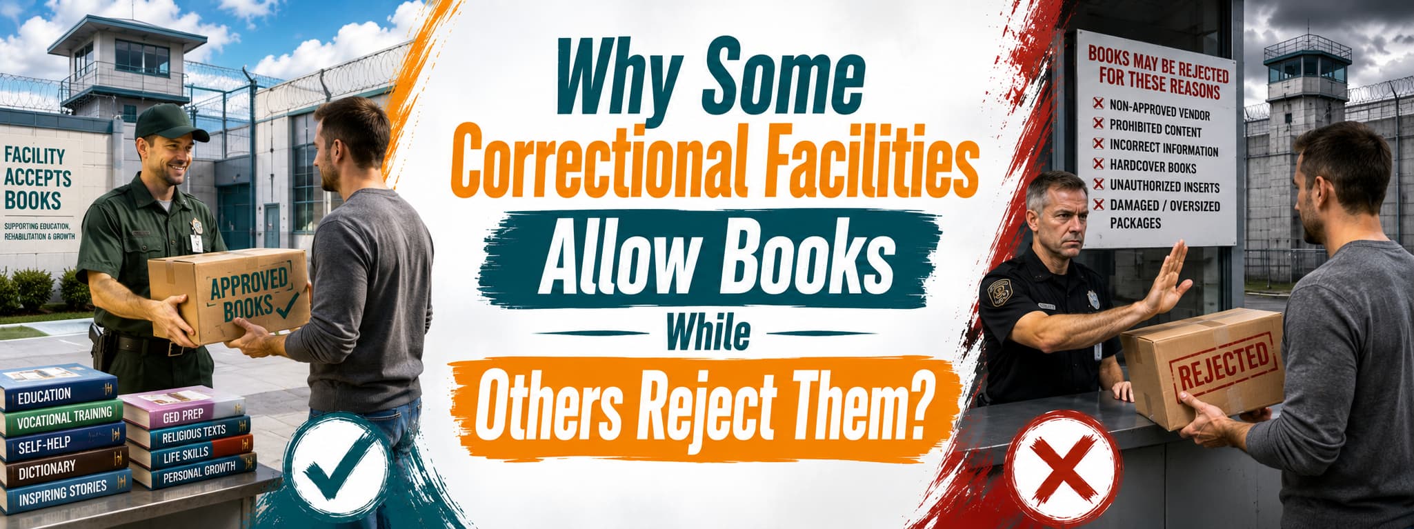 Why Some Correctional Facilities Allow Books While Others Reject Them