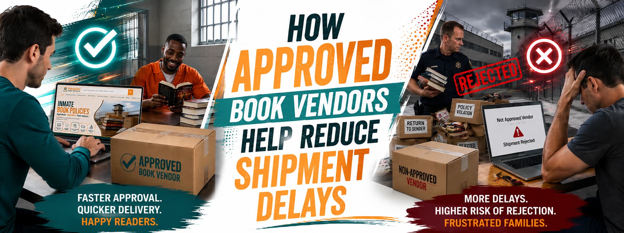 How Approved Book Vendors Help Reduce Shipment Delays