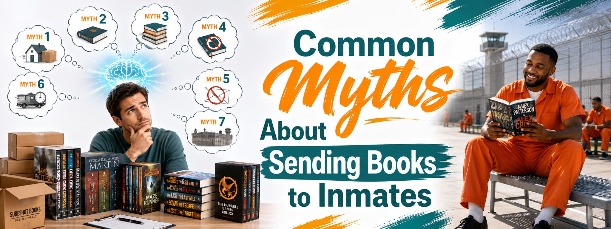Common Myths About Sending Books to Inmates